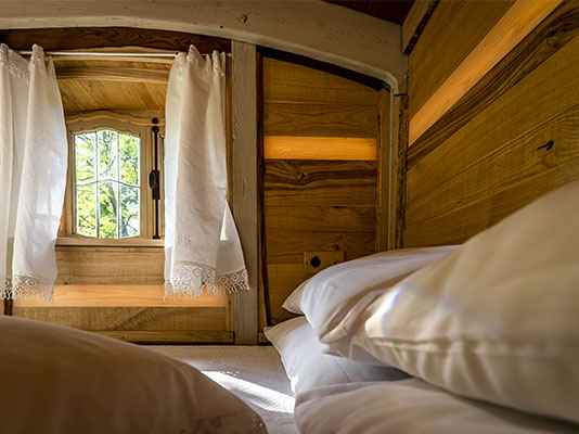dormire in una carroza